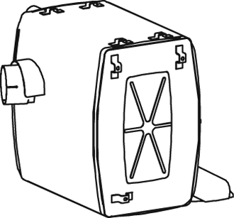 Central/posterior silencer DINEX 50452