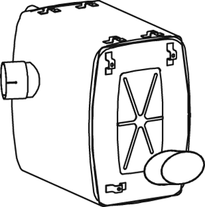Central/posterior silencer DINEX 50454