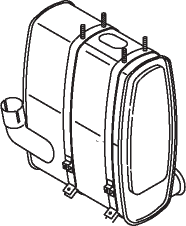 Central/posterior silencer DINEX 50477