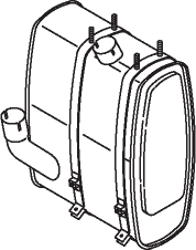 Central/posterior silencer DINEX 50482