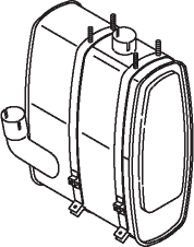 Central/posterior silencer DINEX 50483