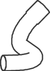 DINEX 54152 exhaust pipe