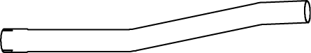 DINEX 54172 exhaust pipe
