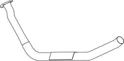 DINEX 54175 exhaust pipe