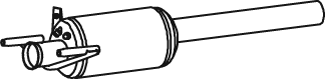 Soot/Particulate Filter, exhaust system Mercedes-Benz VIANO · Mercedes-Benz VITO / MIXTO Van · Mercedes-Benz VITO Bus