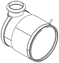 Soot filter/particles, DINEX exhaust system 58019