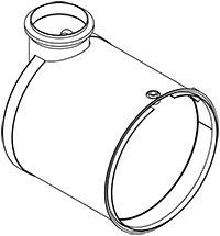 Soot filter/particles, exhaust system DINEX 58060