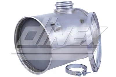 Soot filter/particles, DINEX 65021 exhaust system
