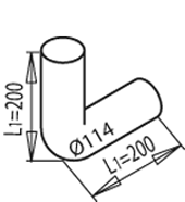 DINEX 68218 exhaust pipe