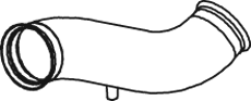 DINEX 68259 exhaust pipe