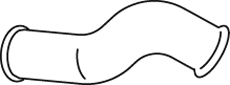 DINEX 68260 exhaust pipe