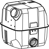 Central/posterior silencer DINEX 68327