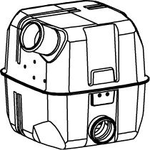 Central/posterior silencer DINEX 68336