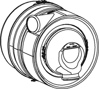 DINEX 68353 media silencer