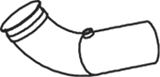 DINEX 68624 exhaust pipe