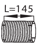 Flexible union, DINEX escape 68703
