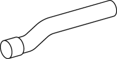 DINEX 68704 exhaust pipe