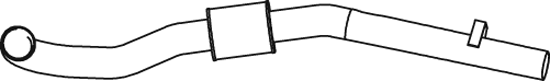 DINEX 68757 exhaust pipe