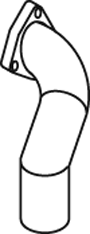 DINEX 69109 exhaust pipe