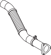 DINEX 69114 exhaust pipe