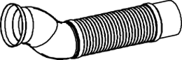 DINEX 69136 exhaust pipe