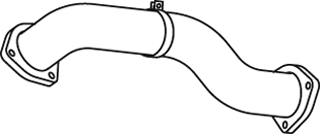 DINEX 69146 exhaust pipe