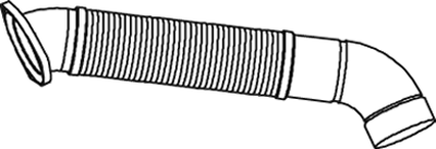 DINEX 69164 exhaust pipe