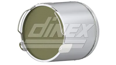Soot filter/particles, DINEX 6LI000-RX exhaust system