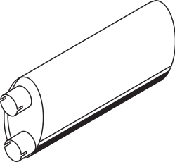 Central/posterior silencer DINEX 70329