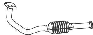 Catalytic Converter Toyota HIACE IV Bus · Toyota HIACE IV Van