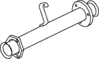 Exhaust Pipe Vw LT 28-35 I Bus · Vw LT 28-35 I Van · Vw LT 28-35 I Platform/Chassis