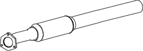 Exhaust Pipe Vw LT 28-35 II Bus · Vw LT 28-46 II Van · Vw LT 28-46 II Platform/Chassis