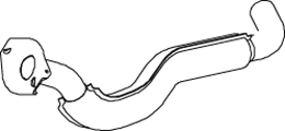 Exhaust Pipe Vw TRANSPORTER T4 Bus · Vw TRANSPORTER T4 Van · Vw TRANSPORTER T4 Platform/Chassis (70E, 70L, 70M, 7DE, 7DL, 7D