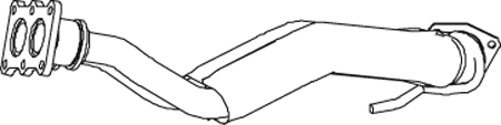 Exhaust Pipe Vw TRANSPORTER T4 Bus · Vw TRANSPORTER T4 Van · Vw TRANSPORTER T4 Platform/Chassis (70E, 70L, 70M, 7DE, 7DL, 7D