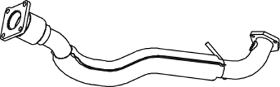 Exhaust Pipe Vw TRANSPORTER T4 Bus · Vw TRANSPORTER T4 Van · Vw TRANSPORTER T4 Platform/Chassis (70E, 70L, 70M, 7DE, 7DL, 7D