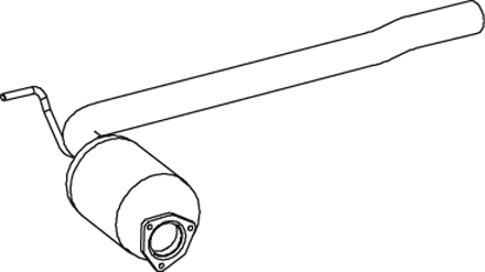 Catalytic Converter Vw TRANSPORTER T4 Bus · Vw TRANSPORTER T4 Van · Vw TRANSPORTER T4 Platform/Chassis (70E, 70L, 70M, 7DE, 7DL, 7D