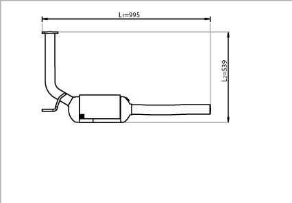 Catalytic Converter Vw TRANSPORTER T4 Bus · Vw TRANSPORTER T4 Van