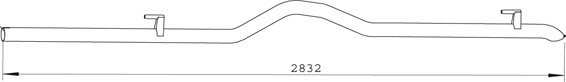 Exhaust Pipe Vw LT 28-35 II Bus · Vw LT 28-46 II Platform/Chassis · Vw LT 28-46 II Van