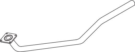 DINEX 80138 exhaust pipe