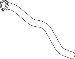 DINEX 80176 exhaust pipe