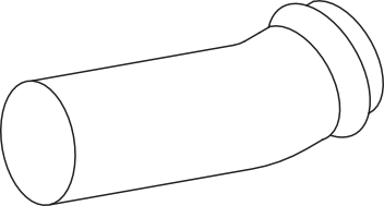 DINEX 80186 exhaust pipe