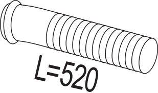 DINEX 80201 exhaust pipe