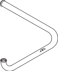 DINEX 80204 exhaust pipe