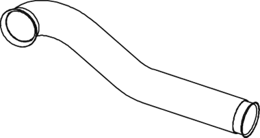 DINEX 80232 exhaust pipe