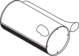 Central/posterior silencer DINEX 80339