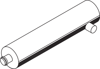 Central/posterior silencer DINEX 80354