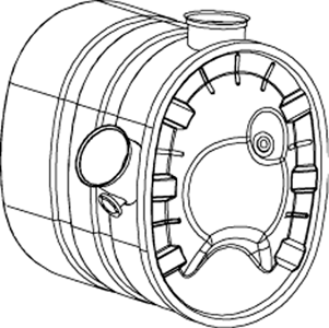 DINEX 80389 media silencer