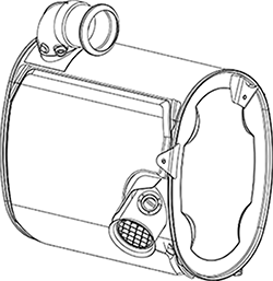 DINEX 80428 media silencer