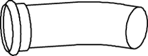 DINEX 80530 exhaust pipe