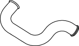 DINEX 80557 exhaust pipe
